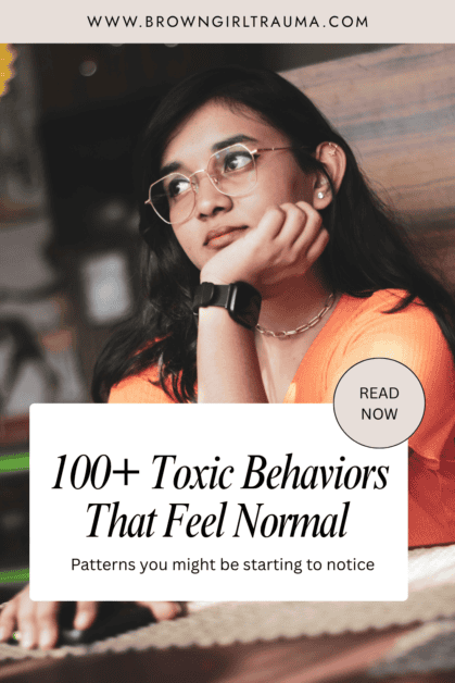 toxic behaviors