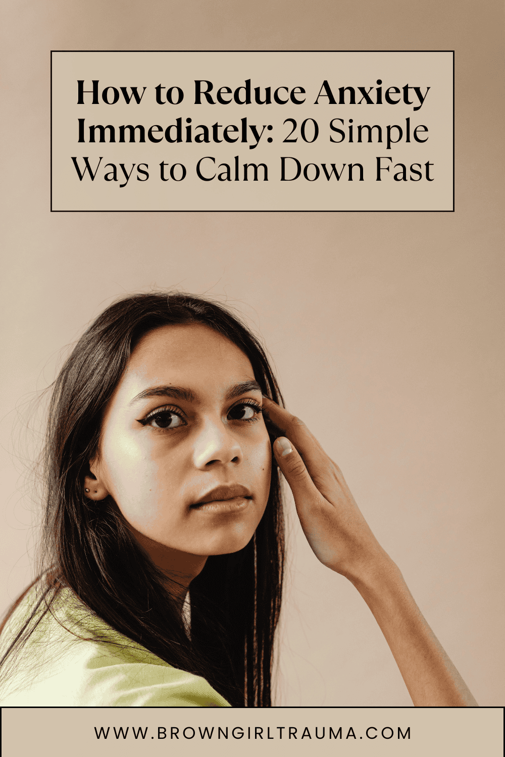 How to Reduce Anxiety Immediately: 20 Simple Ways to Calm Down Fast ...
