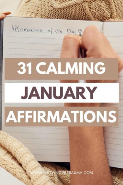 January affirmations 