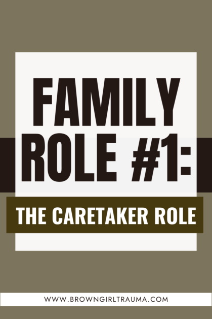 caretaker role