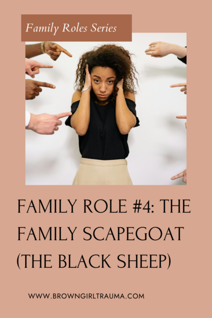 family scapegoat
