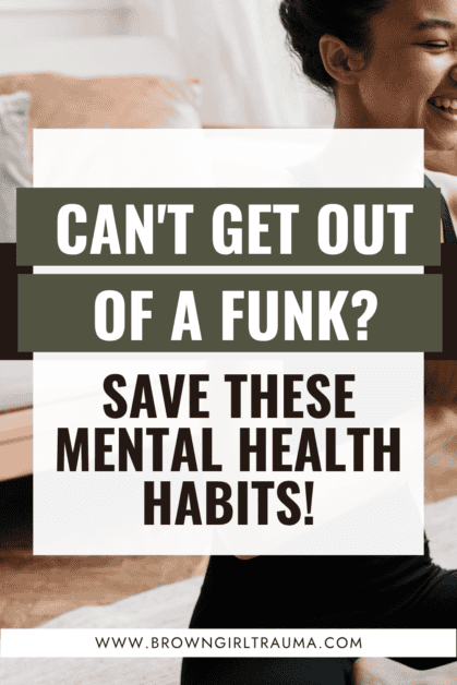 mental health habits