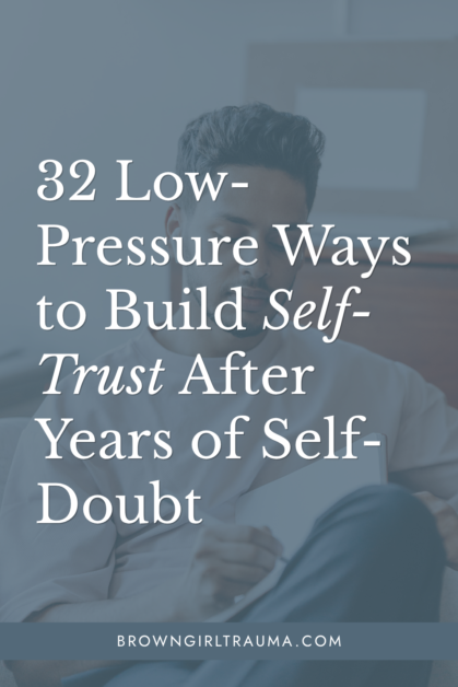 self-trust