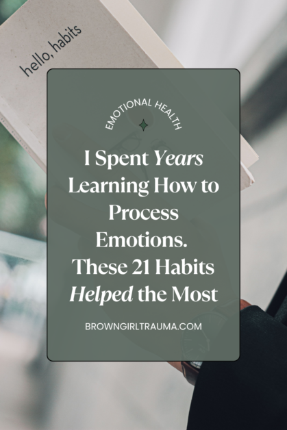 how to process emotions
