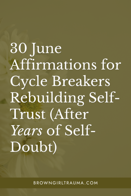 june affirmations