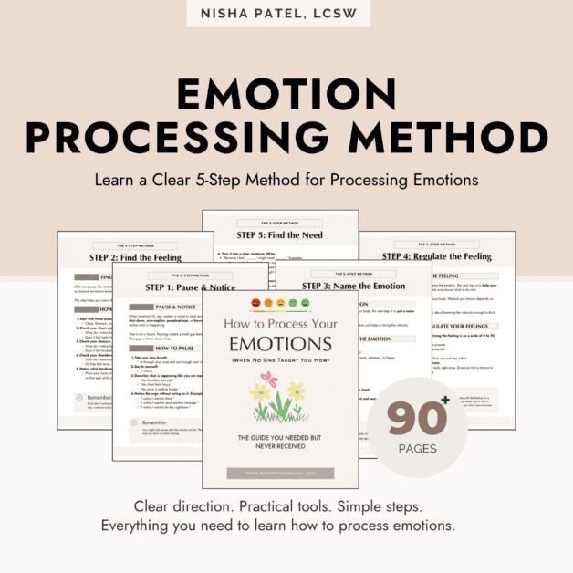 How to Process Emotions | Emotion Regulation Workbook