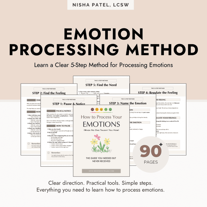 processing emotions