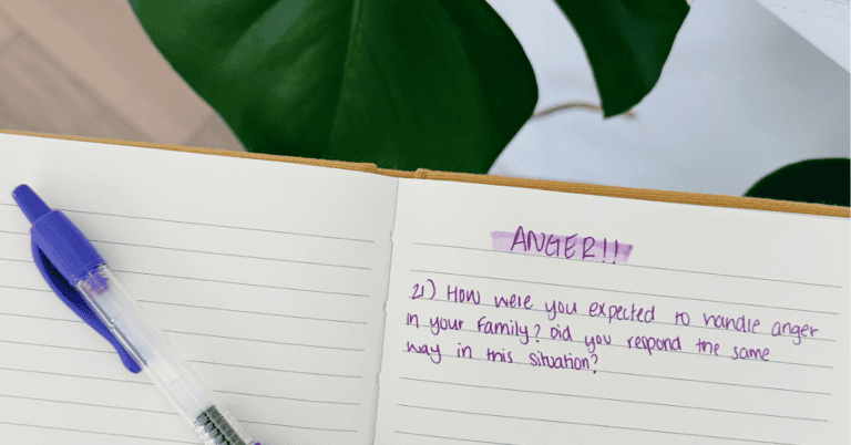 journal prompts for anger
