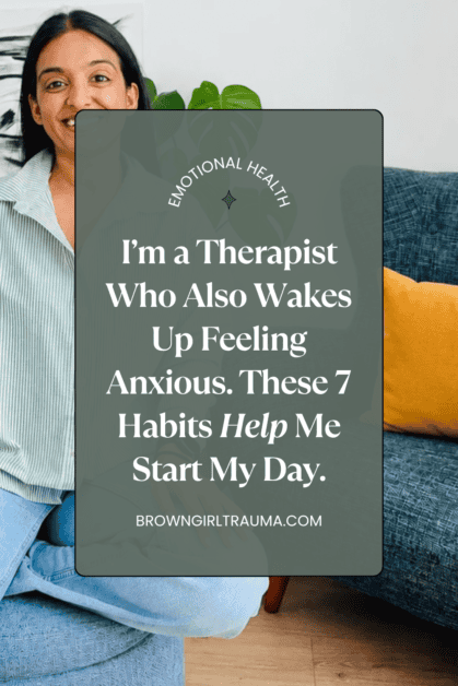 wake up feeling anxious 