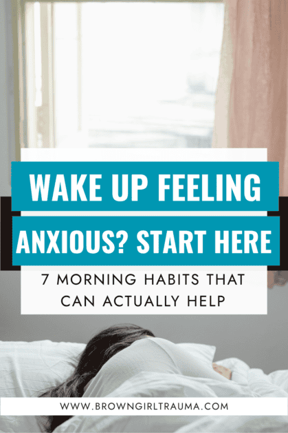 why do i wake up feeling anxious